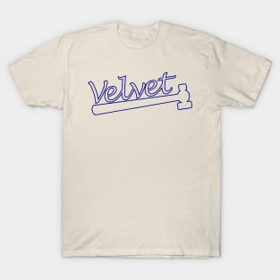 Bleu Velvet Hammer T-Shirt